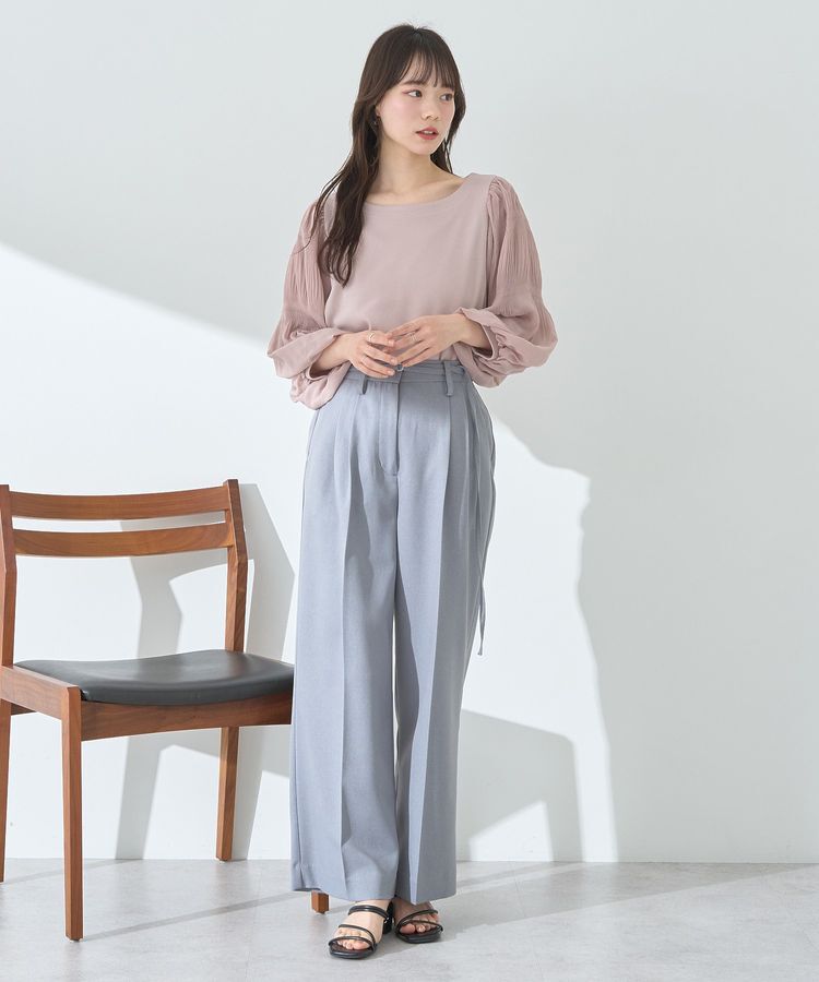 earth music&ecology「マジョリカプリーツプルオーバー」|Tシャツ・カットソー|