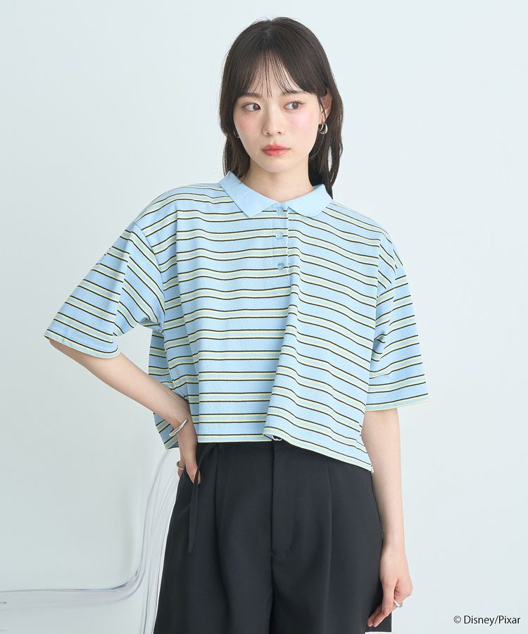 earth music&ecology「Finding Nemo/ボーダーポロシャツ」|Tシャツ・カットソー|