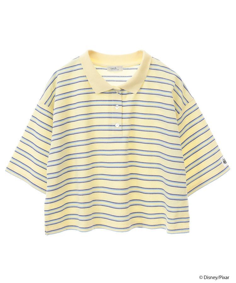 earth music&ecology「Finding Nemo/ボーダーポロシャツ」|Tシャツ・カットソー|Yellow