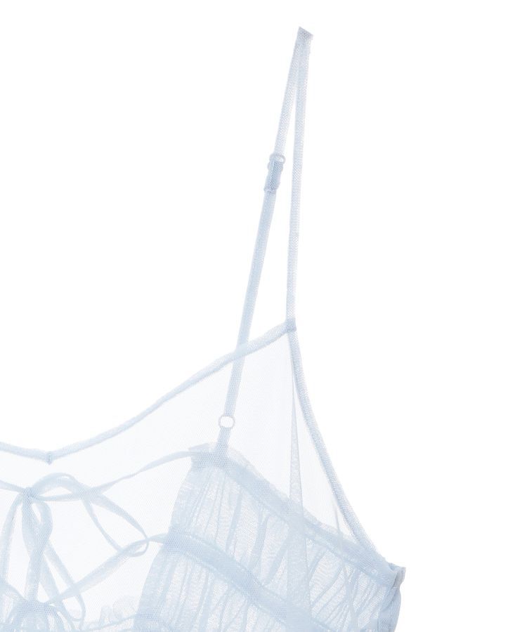 earth music&ecology「チュールミニキャミワンピース」|ワンピース|