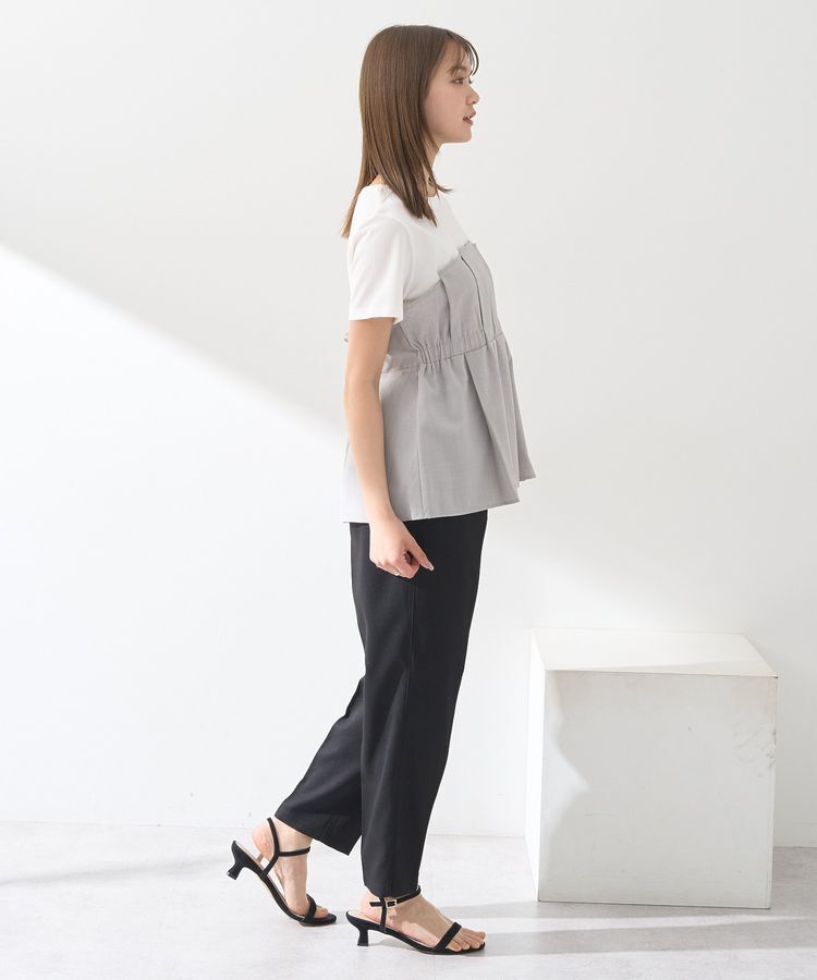 earth music&ecology「接触冷感テーパードパンツ」|その他|