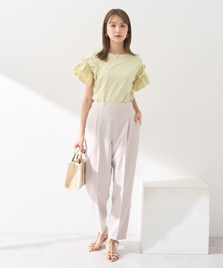 earth music&ecology「接触冷感テーパードパンツ」|その他|