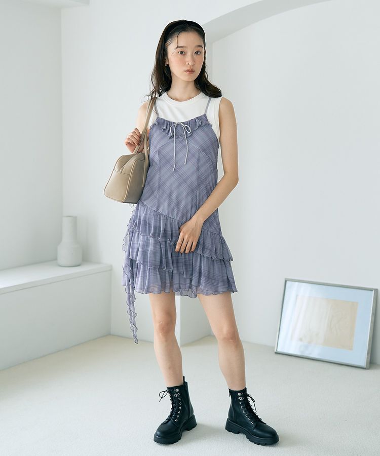 earth music&ecology「リブタンクトップ」|キャミソール|