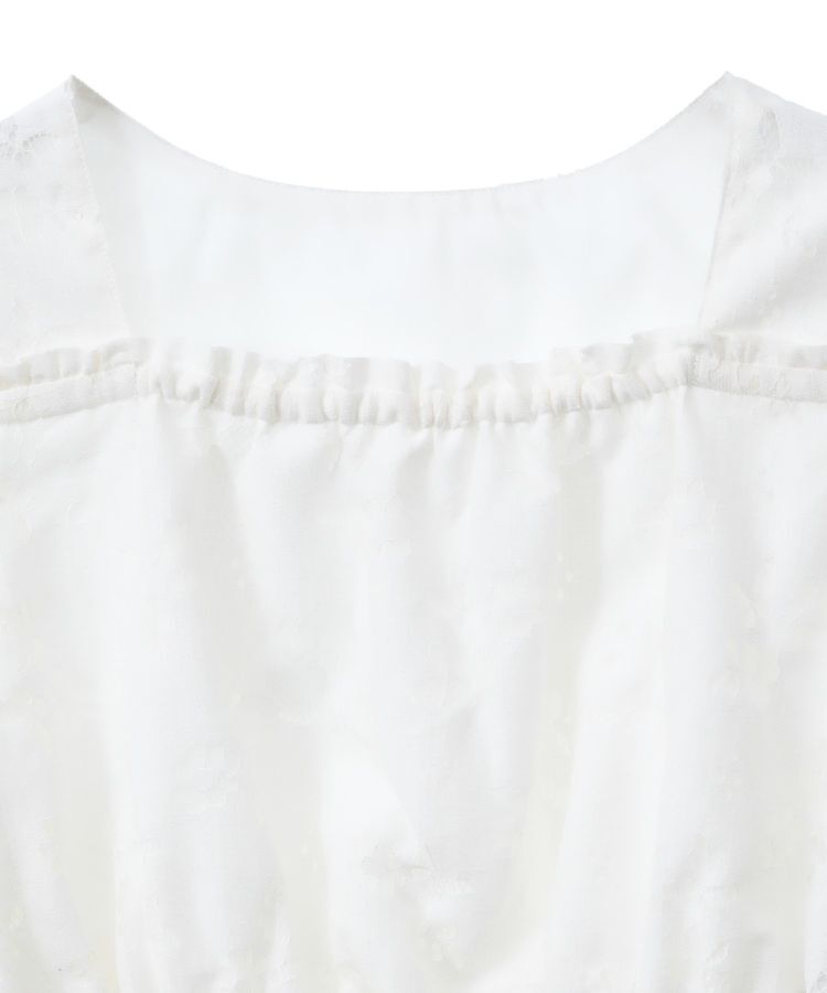 earth music&ecology「透かし花柄ブラウス」|シャツ・ブラウス|