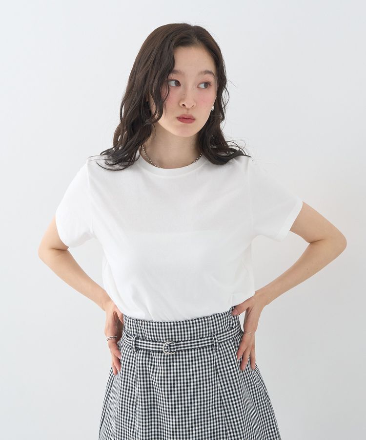 earth music&ecology「SET2点コンパクトTEE＋マルチwayニットビスチェ」|Tシャツ・カットソー|