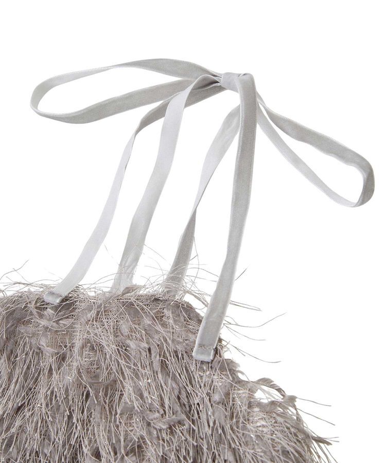 earth music&ecology「ラメミックスフェザービスチェ」|ベスト・ジレ|