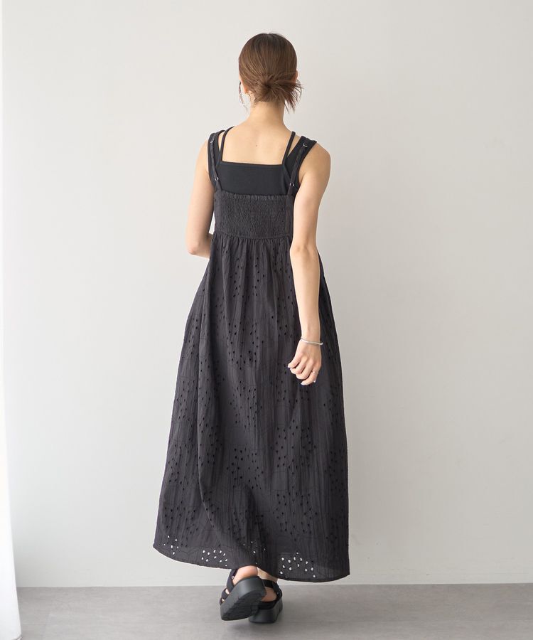 earth music&ecology「レイヤードカットタンクトップ」|キャミソール|