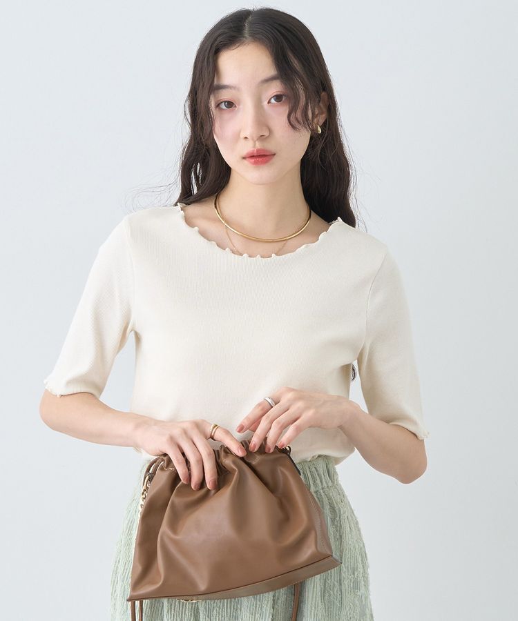 earth music&ecology「リブメロープルオーバー」|Tシャツ・カットソー|