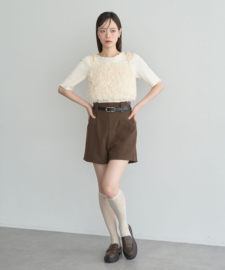 earth music&ecology「リブメロープルオーバー」|Tシャツ・カットソー|