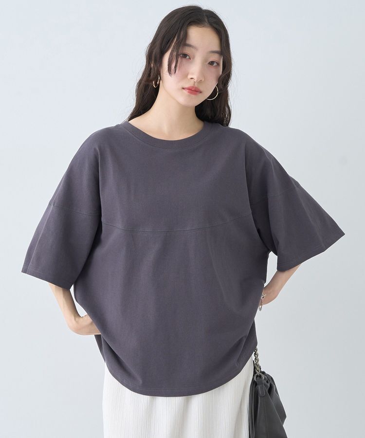 earth music&ecology「ドルマンバックプリントTee」|Tシャツ・カットソー|