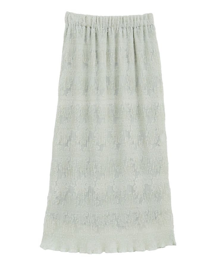 earth music&ecology「マジョリカプリーツナロースカート」|タイト|