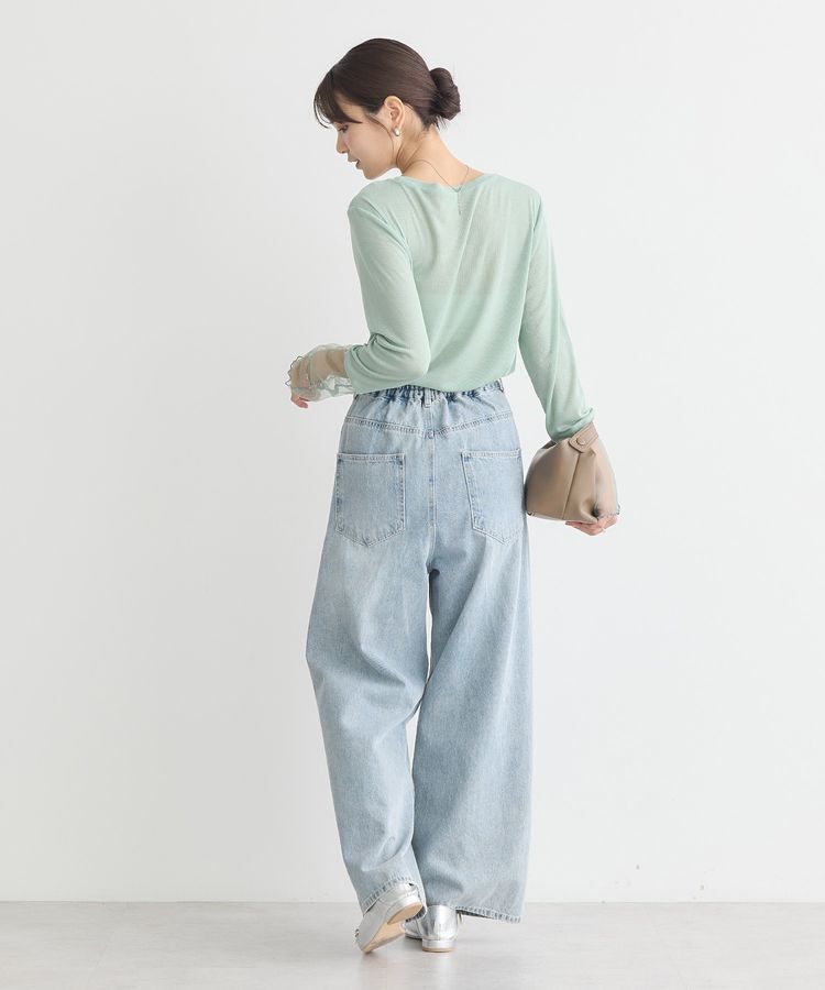 earth music&ecology「シアースリーブプルオーバー」|Tシャツ・カットソー|