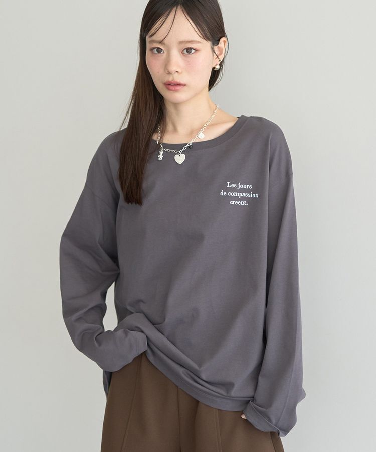 earth music&ecology「アソートグラフィックロンTEE」|Tシャツ・カットソー|