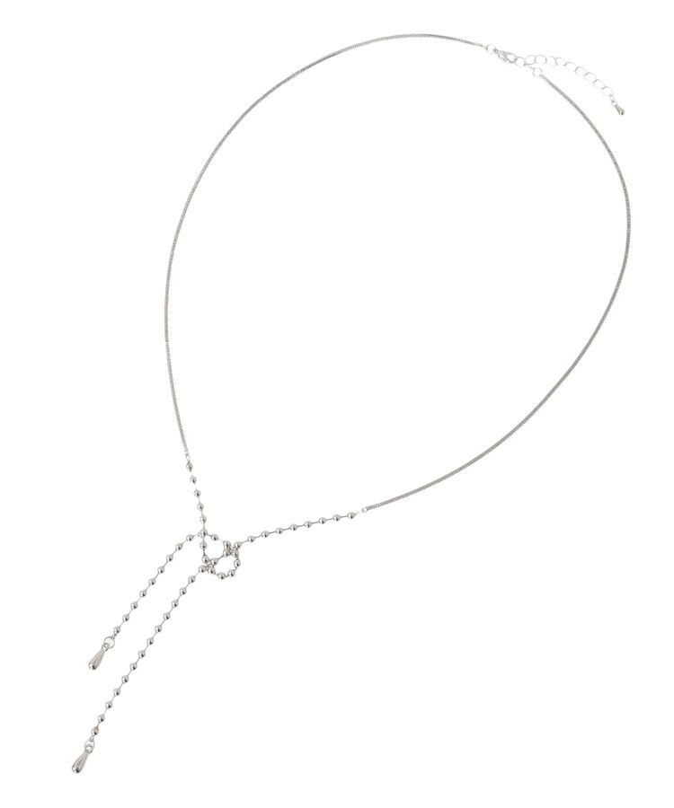 earth music&ecology「ルーズノットネックレス」|ネックレス|