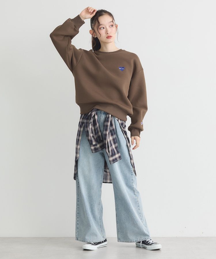 earth music&ecology「Chaｍpion&times;emaeポンチハートスウェット」|スウェット・ジャージ|