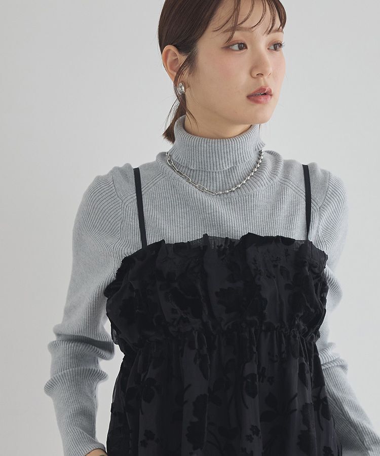 earth music&ecology「マンテルチェーンMIXネックレス」|ネックレス|