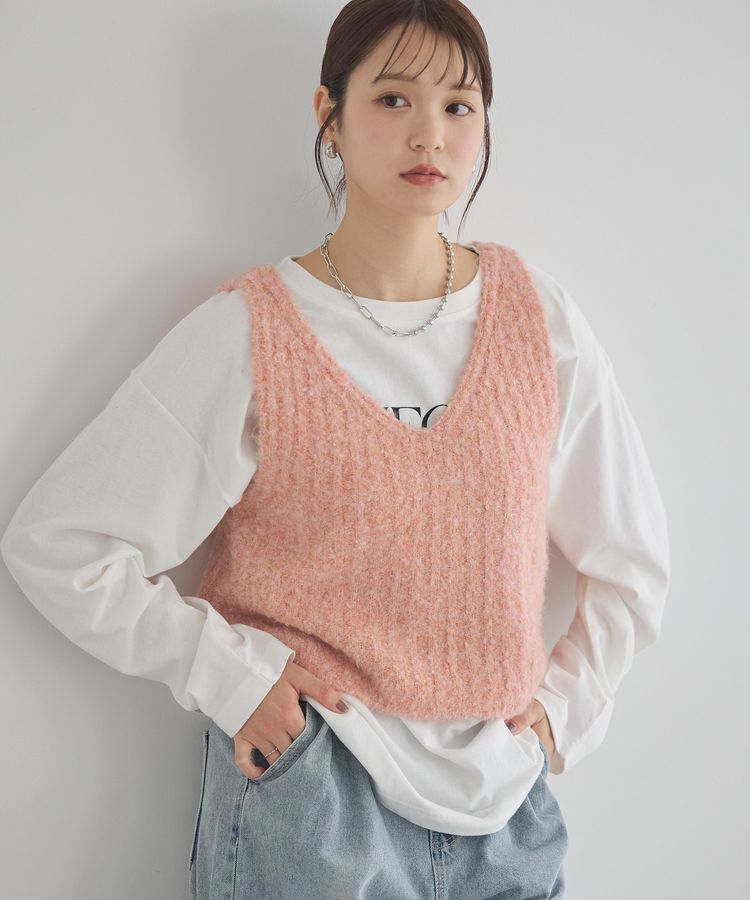 earth music&ecology「マンテルチェーンMIXネックレス」|ネックレス|