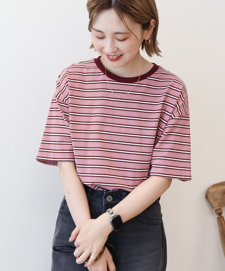 AMERICAN HOLIC「レトロボーダープルオーバー」|Tシャツ・カットソー|