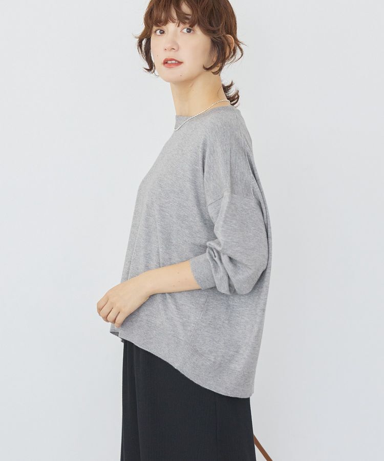 AMERICAN HOLIC「バイパチルーズニットプルオーバー＜静電気軽減＞」|ニット・セーター|