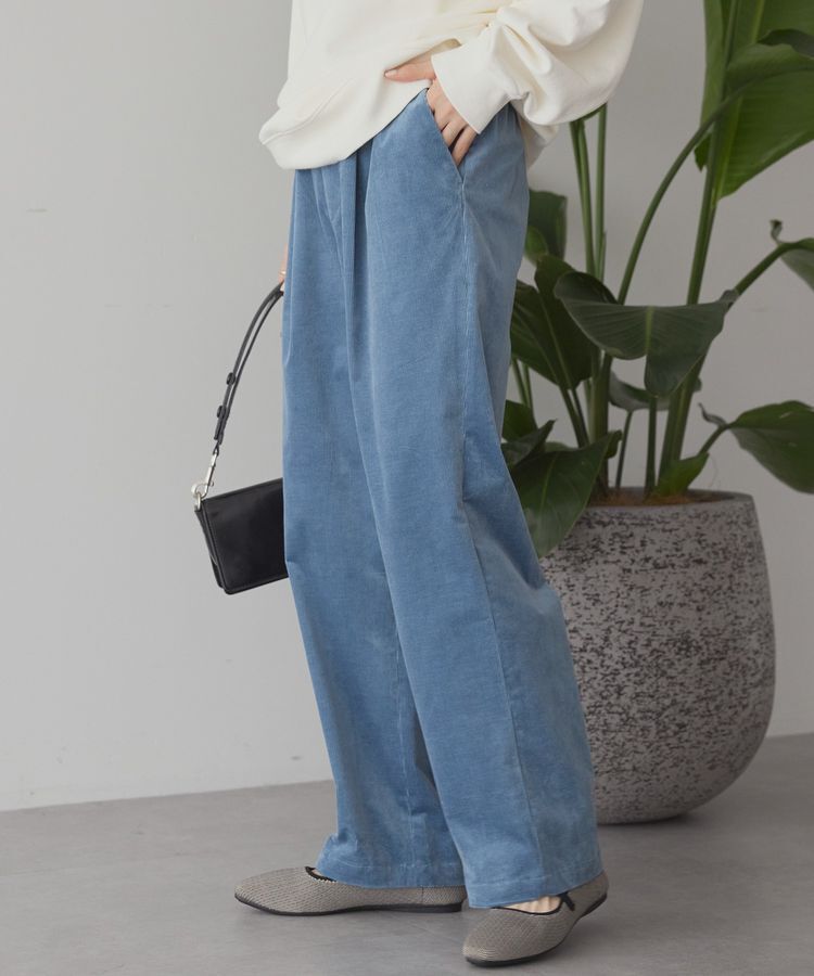 AMERICAN HOLIC「カラーコールイージーパンツ」|その他|Blue