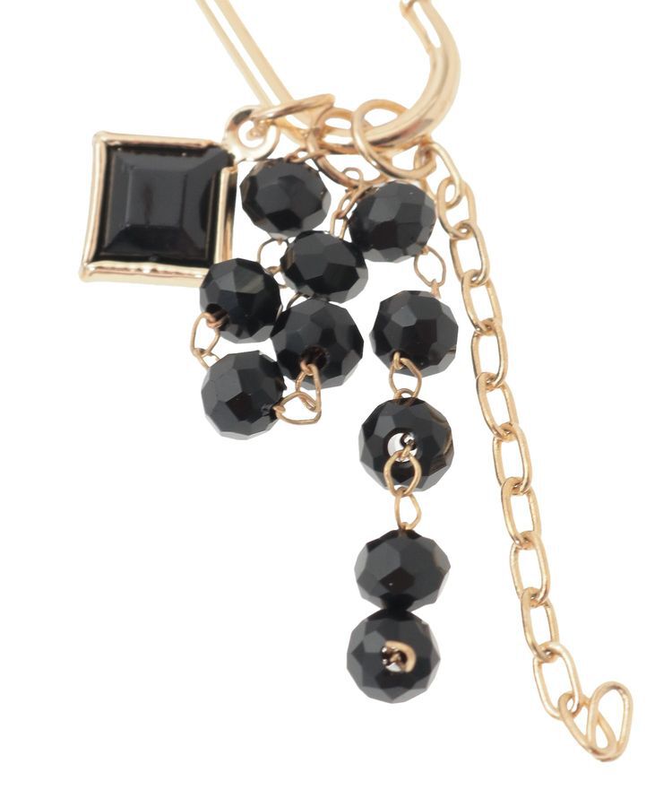 AMERICAN HOLIC「チェーン ビーズピアス」|ピアス|