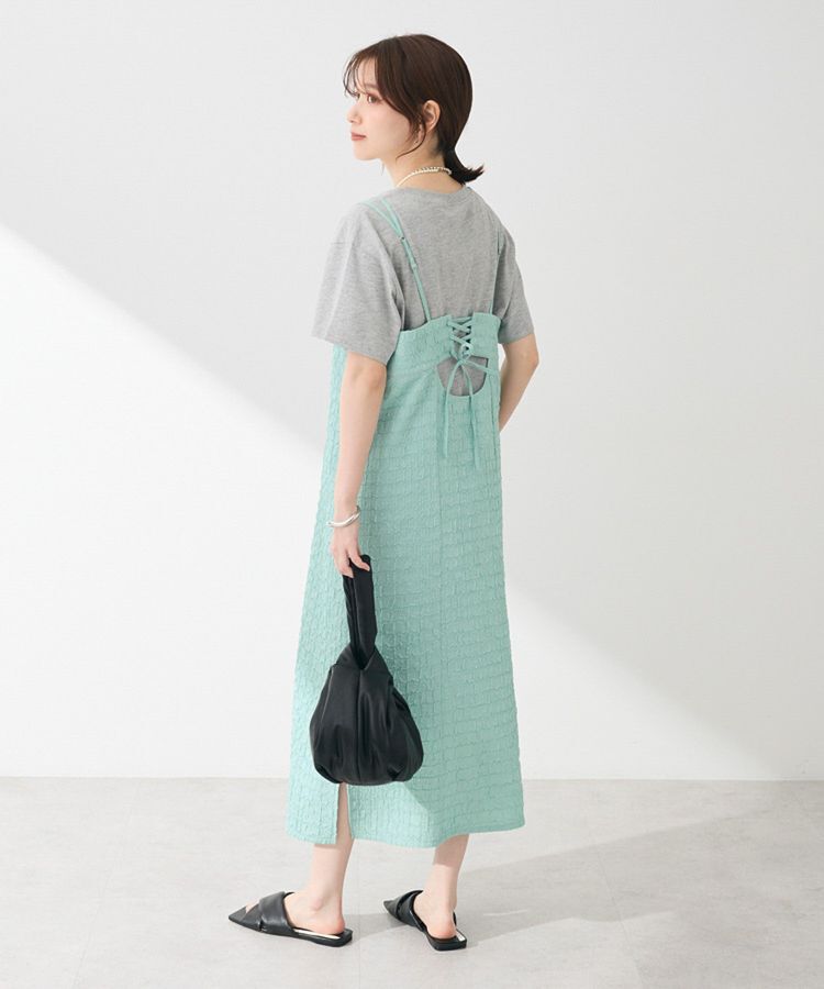 Green Parks「表面感キャミワンピース」|ワンピース|