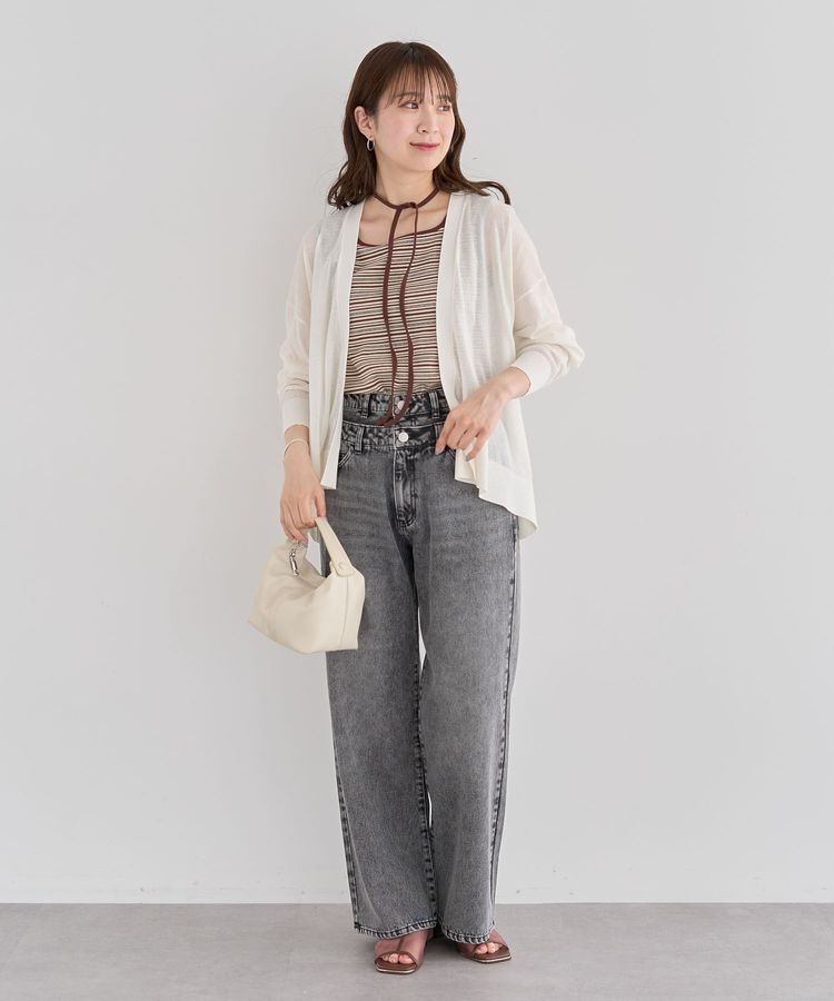 Green Parks「【WEB限定】接触冷感ゆったりカーディガン」|カーディガン|