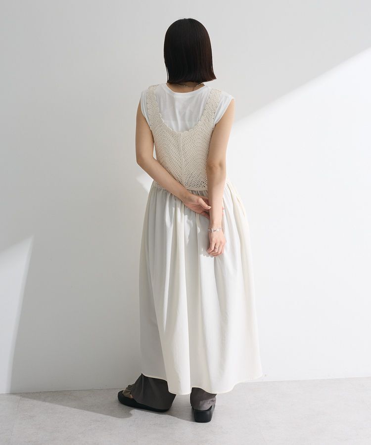 Green Parks「・SUGAR SPOON クロシェキリカエワンピース」|ワンピース|