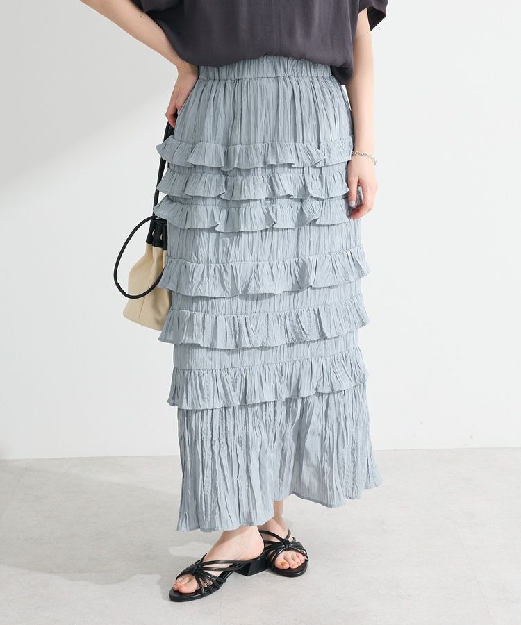 Green Parks「・SUGAR SPOON メニーフリルスカート」|スカート|