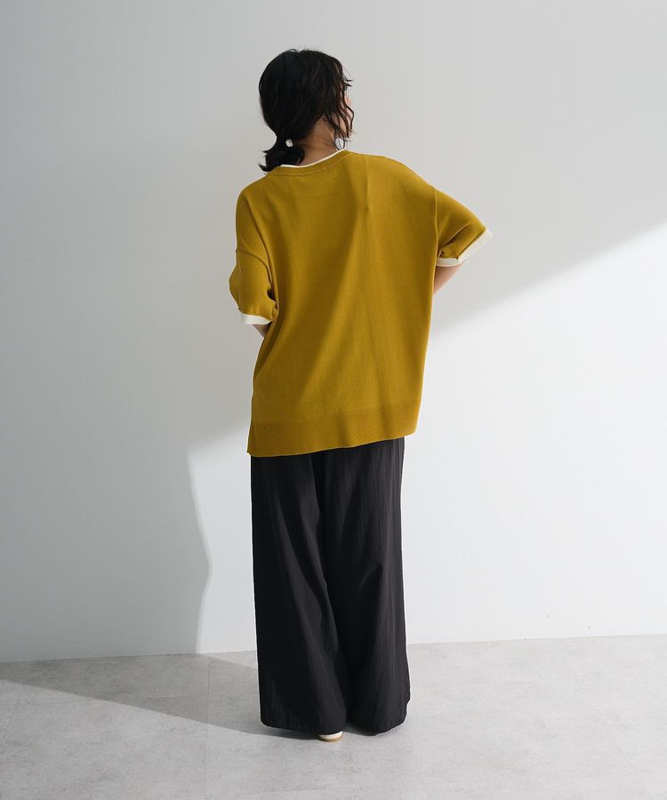 Green Parks「冷やっとすずやかレイヤーニットプルオーバー」|ニット・セーター|