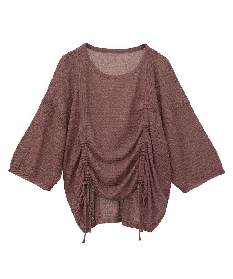 Green Parks「・ELENCARE DUE シャーリングシアーニット」|ニット・セーター|