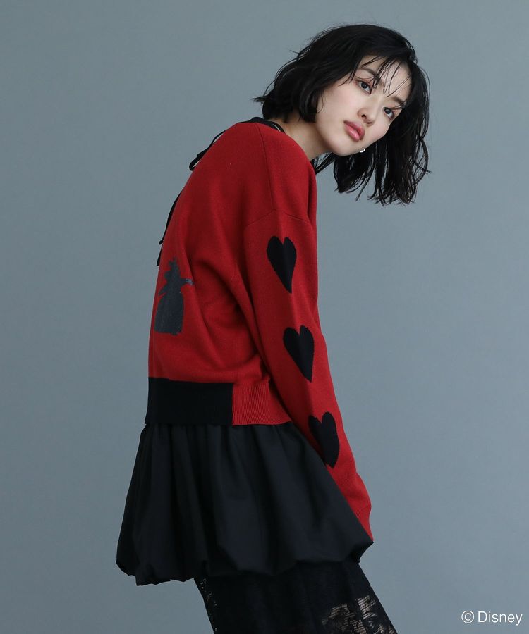 Green Parks「VILLAINS/アシンメトリーニットカーディガン」|カーディガン|