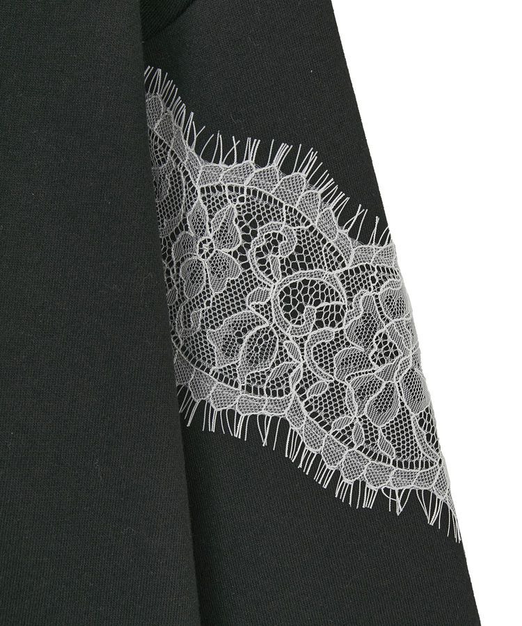 Green Parks「VILLAINS/レースドッキングプリントスウェット」|スウェット・ジャージ|