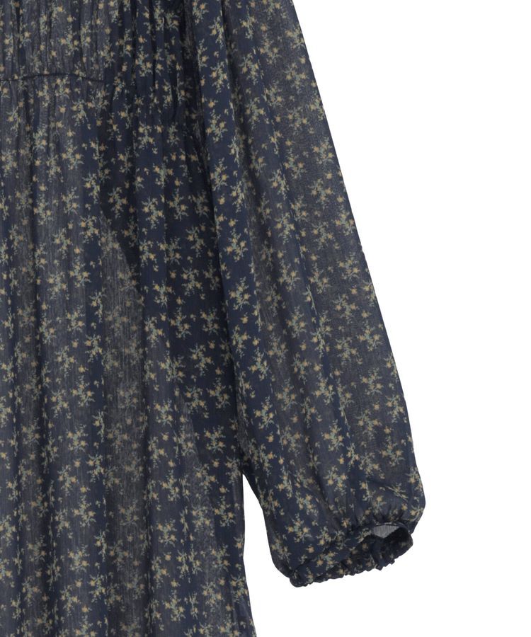 Green Parks「花柄シフォン楊柳ワンピース」|ワンピース|