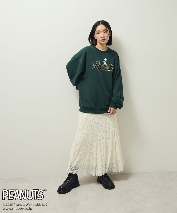 Green Parks「■PEANUTS ベースボールスウェット」|スウェット・ジャージ|