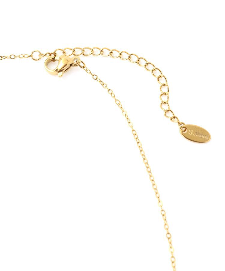 YECCA VECCA「パールMIXステンレスネックレス」|ネックレス|