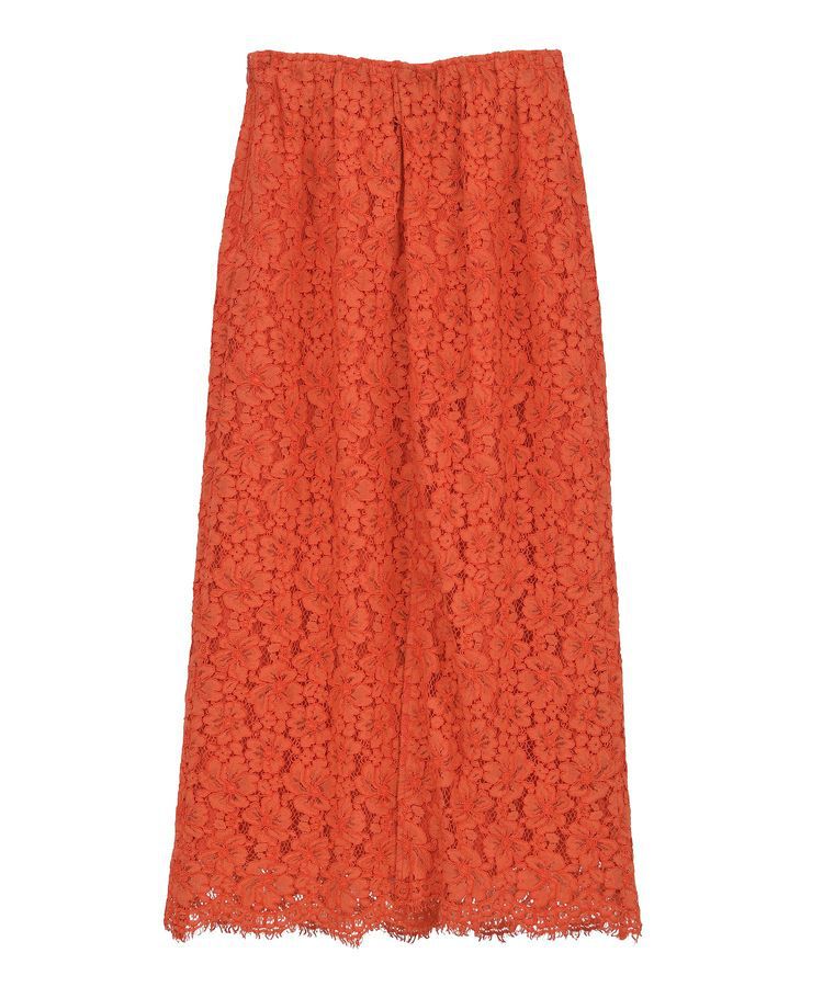 YECCA VECCA「レースナロースカート」|タイト|