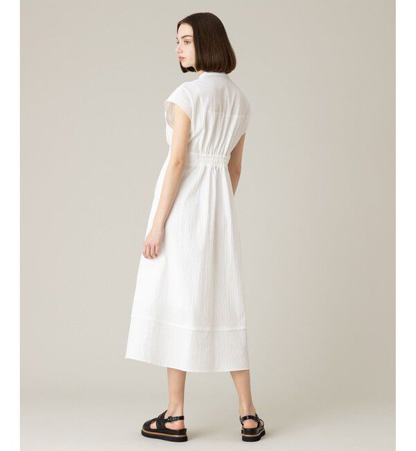 LOULOU WILLOUGHBY「【LOULOU WILLOUGHBY】リップルタックワンピース」|ワンピース|