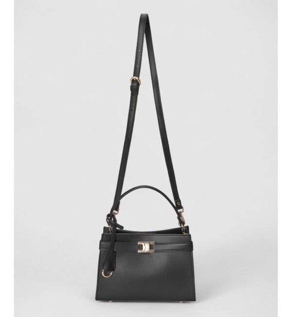 allureville「ツイストバックルスクエアショルダーバッグ」|ショルダー・メッセンジャー|