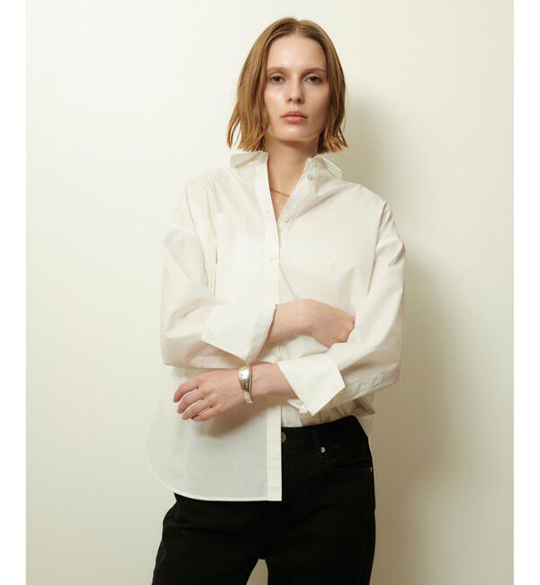 allureville「カシュクール2WAYシャツ」|シャツ・ブラウス|オフホワイト