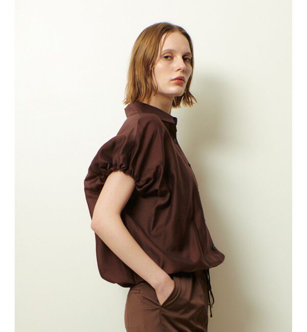 allureville「シアードロストブラウス」|シャツ・ブラウス|