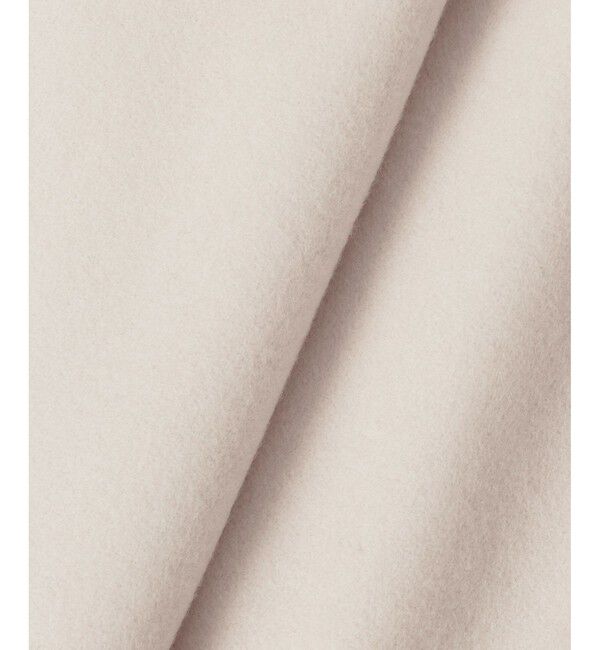 LOULOU WILLOUGHBY「【LOULOU WILLOUGHBY】ビーバーケープジャケット」|ノーカラージャケット|