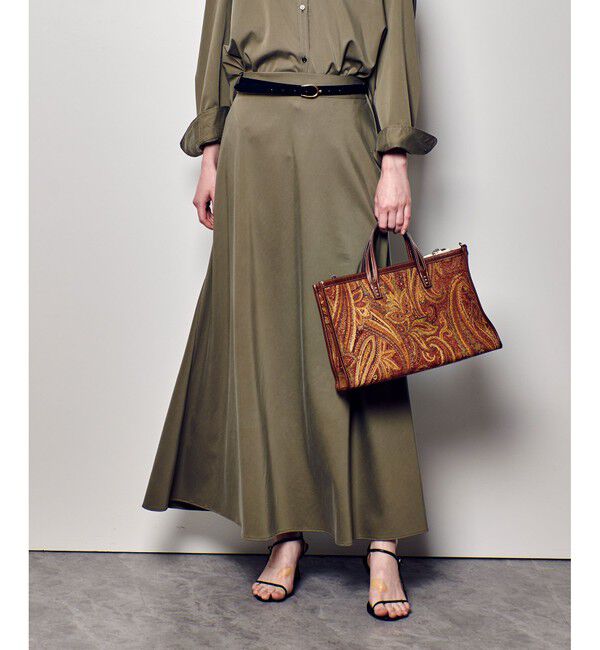 allureville「フィブリルバイヤスナロースカート」|スカート|