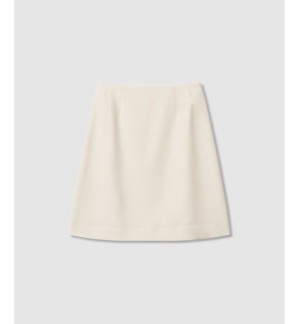 LOULOU WILLOUGHBY「【LOULOU WILLOUGHBY】ダブルクロスミニスカート」|スカート|