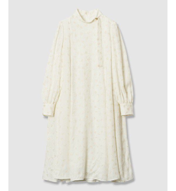 LOULOU WILLOUGHBY「【LOULOU WILLOUGHBY】KEYジャガードフレアワンピース」|ワンピース|