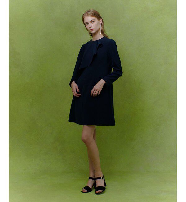 LOULOU WILLOUGHBY「【LOULOU WILLOUGHBY】2WAYケープワンピース」|ワンピース|