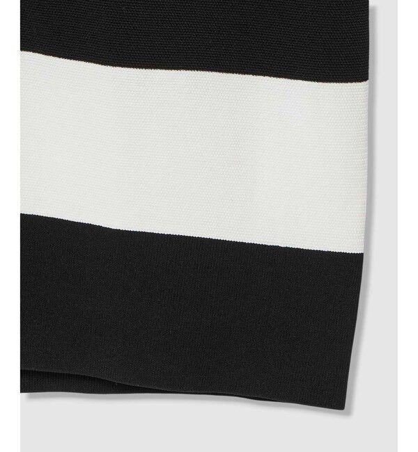 LOULOU WILLOUGHBY「【LOULOU WILLOUGHBY】カノコワイドボーダーカーデワンピース」|カーディガン|