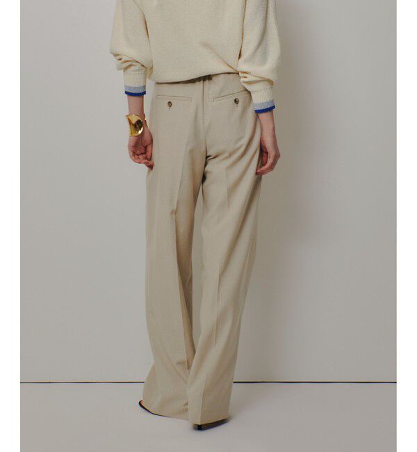 allureville「ウェストタックデザインパンツ」|チノ|