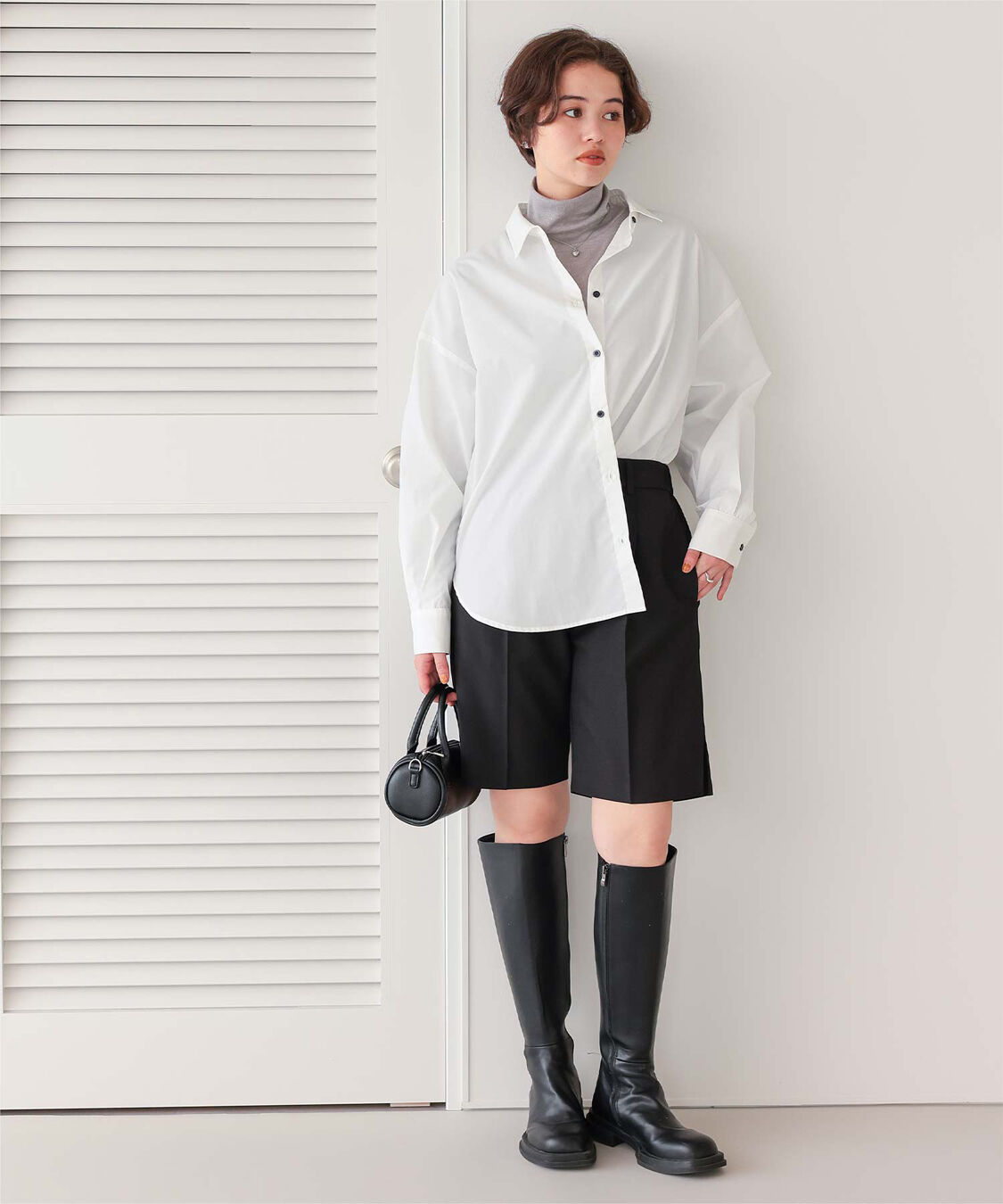 titivate「着心地抜群シアーハイネックトップス」|Tシャツ・カットソー|