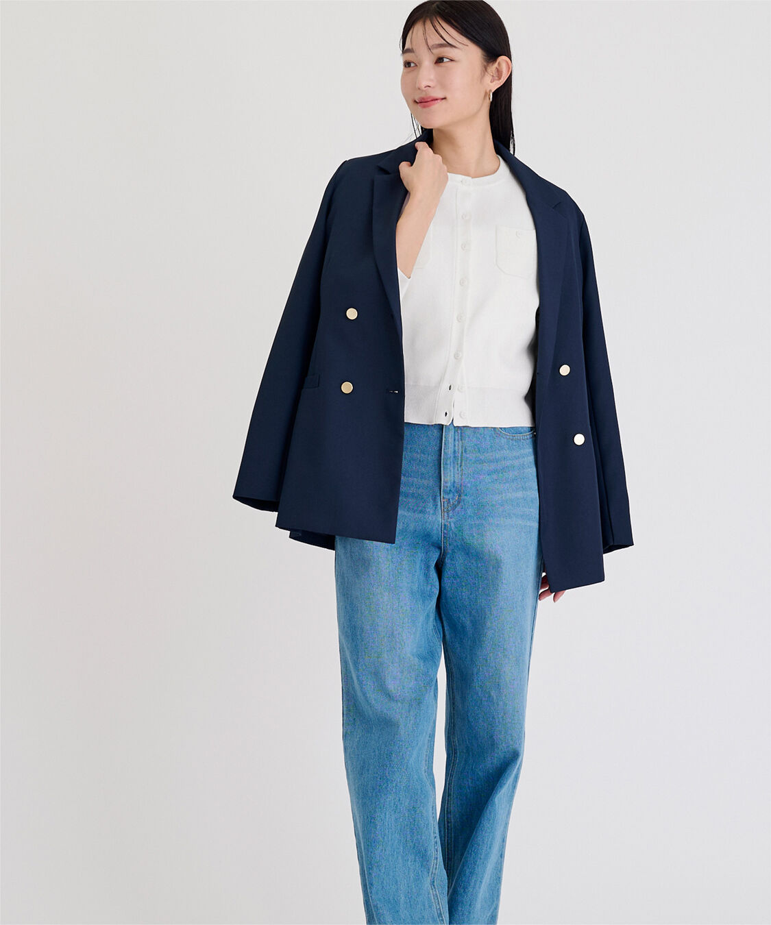 ur's「胸ポケットニットカーディガン」|ニット・セーター|